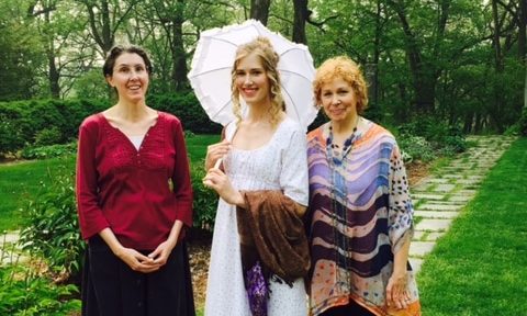 The process of making a book cover Legacy of Deer Run costumer, model, and author Elaine Marie Cooper