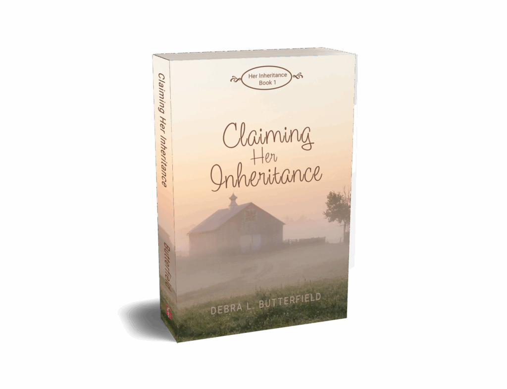 Claiming her Inheritance by Debra L Butterfield released by Christian publisher CrossRiver Media Group