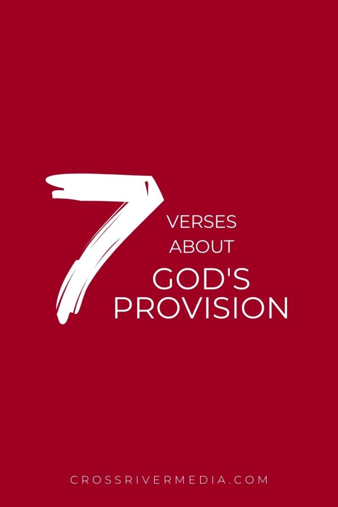 verses on Gods provision