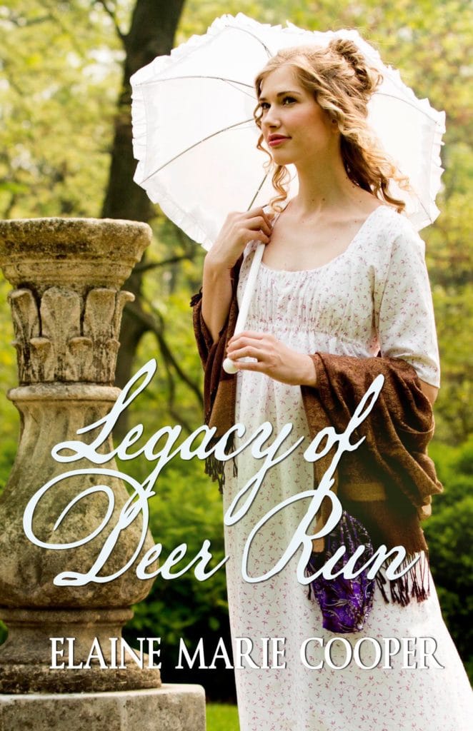 The final product of making a book cover Legacy of Deer Run book cover