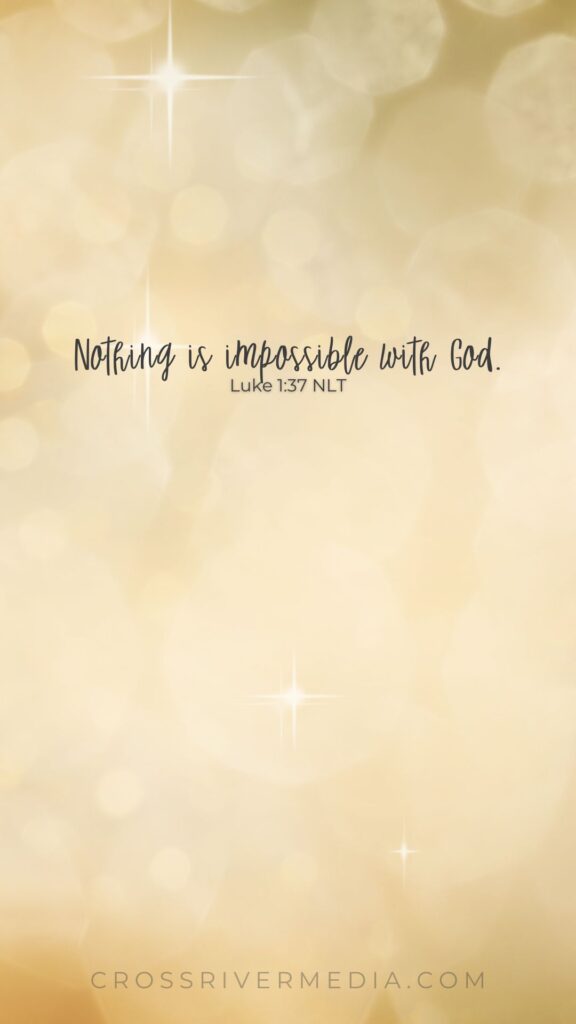 Christmas Phone Background from CrossRiver Media Christian publisher