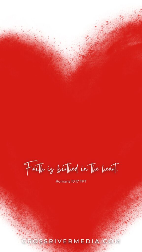 Free Christian phone wallpaper from Christian book publisher CrossRiver Media